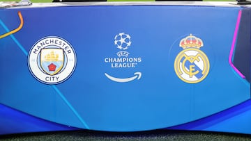 Manchester City y Real Madrid se enfrentan en el playoff de las eliminatorias de la Champions.