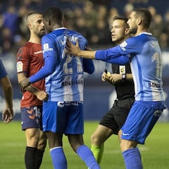 El Málaga y su ‘parte de guerra’: cinco sancionados y varios lesionados