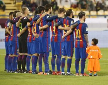 Al-Ahli 3-5 Barcelona: Friendly in Doha in pictures