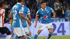 Mal momento para perder a Rojas: Millos sufrió su ausencia