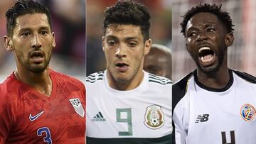 México, Estados Unidos, y Costa Rica en Copa Oro.