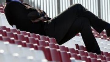 <b>SATISFECHO. </b>Monchi considera que la plantilla es competitiva y luchará por estar en Europa.