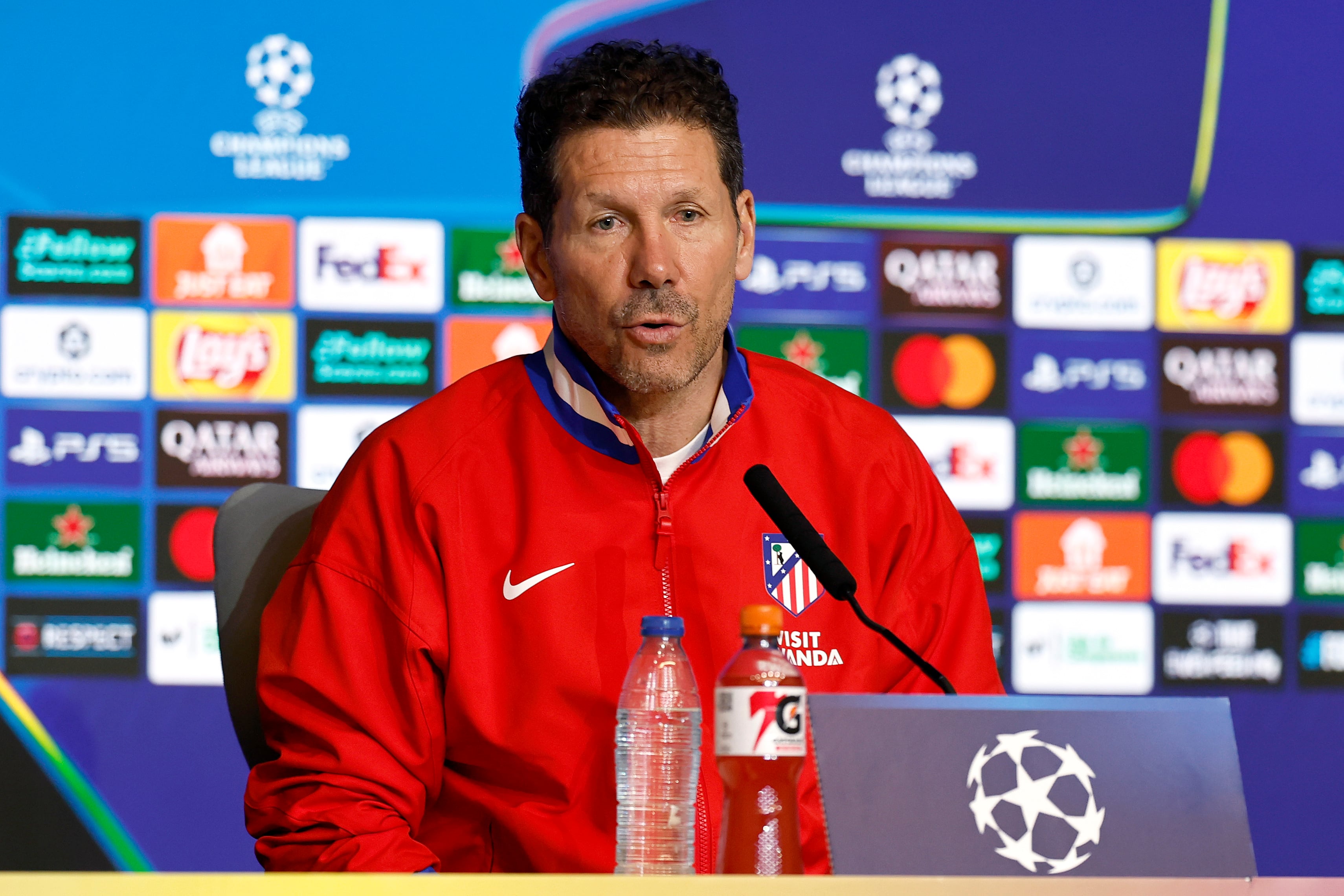 Simeone: “¿Favoritos? Depende, el Tottenham pasó cuarto en esta Champions"