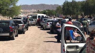 Locura en San Juan por Messi y la Selección Argentina