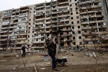 Las fuerzas rusas enviadas por Vladímir Putin han atacado con fuerza este viernes la capital de Ucrania, Kiev.