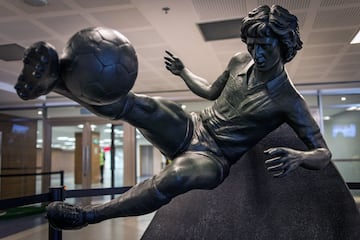 Interior del Estadio de Maracaná.