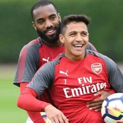 Lacazette: "Alexis fue uno de los motivos para venir a Arsenal"