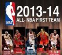 Equipo del año: Chris Paul, Harden, Durant, LeBron y Noah