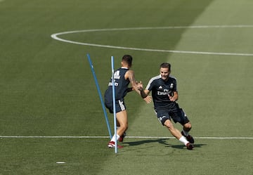 El Madrid prepara su estreno liguero ante el Getafe