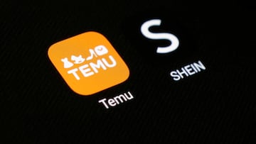 FILE PHOTO: Shein and Temu app icons are seen in this illustration taken August 22, 2024. REUTERS/Dado Ruvic/Illustration/File Photo
