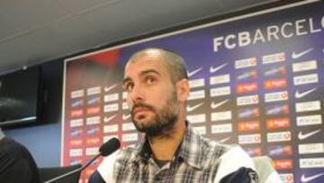 <b>PRUDENTE.</b> Guardiola se maneja con prudencia y huye del exceso de optimismo.