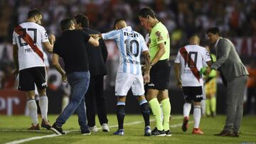 Ricardo Centurion fue separado del plantel de Racing