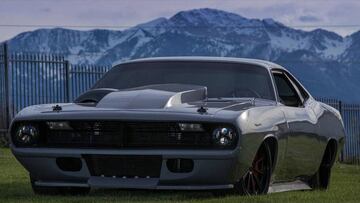 Plymouth Cuda 1970 es igual de poderoso que el Bugatti Chiron