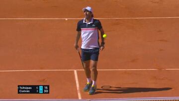 Es una de las mejores dejadas que se vio en el tenis: Cuevas inventa un golpe que no exist¨ªa