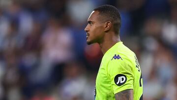 John, en el partido entre Espanyol y Real Valladolid.