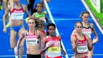 <b>NATALIA SE APLAUDE. </b>La española, en las semifinales de 1.500.