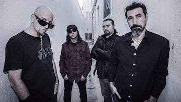 La banda californiana System of a Down se presentará por segunda ocasión en Colombia. Foto: System of a Down.