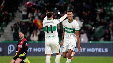 21/12/25 PARTIDO PRIMERA DIVISION JORNADA 17
ELCHE - RAYO VALLECANO
TERCER GOL GERMAN VALERA 3-0 ALEGRIA ALVARO RODRIGUEZ