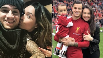 Philippe Coutinho y Aina: una historia de amor verdadero. Foto: Instagram