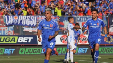 U. de Chile 2 - Everton 0: goles, resumen y resultado final