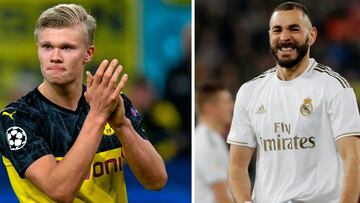 Haaland: la clave es Benzema