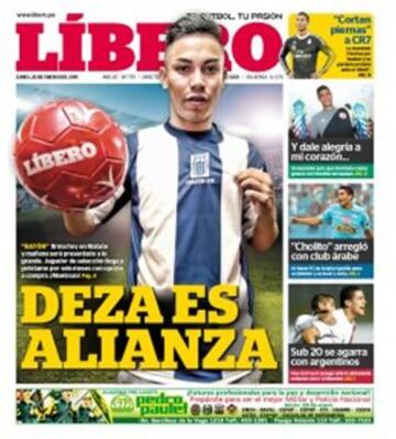 Portadas de la prensa deportiva