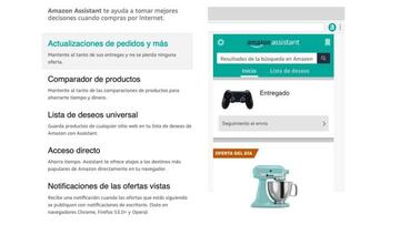 Así es Amazon Assistant.