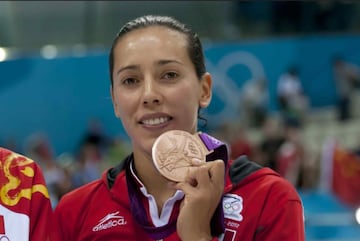 Medallista Olímpica de Bronce en Londres 2012