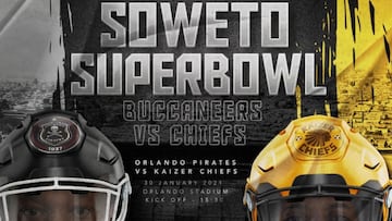 Soweto derby takes inspiration from Super Bowl ahead of 'Buccaneers'-Chiefs clash