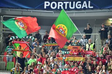 Gran ambiente en el Arena Stozice de Liubliana.