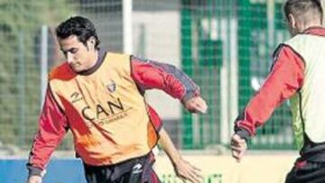 <b>DECIDIDO. </b>Juanma Ortiz está deseando jugar. Si continúa sin hacerlo se plantea dejar Osasuna.