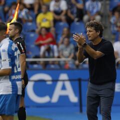 Idiakez: “El mejor equipo en el campo fue el Depor”