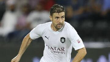 Gabi, ya juega en Qatar con su nuevo equipo.