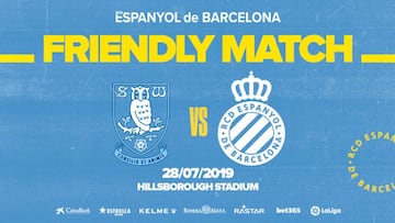 El Espanyol se enfrentará el día 28 al Sheffield Wednesday