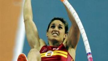 Naroa Agirre, eliminada en la calificación de pértiga