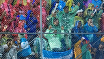 Fans o Aficion during the Quarterfinals first leg match between Honduras and Mexican National Team (Mexico) as part of the Concacaf Nations League 2024-2025 at Francisco Morazan Stadium on November 15, 2024 in San Pedro Sula, Honduras.