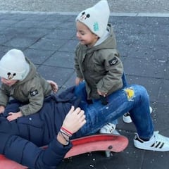 Álvaro Morata encierra a sus hijos en la terraza y les chantajea para que puedan volver a entrar