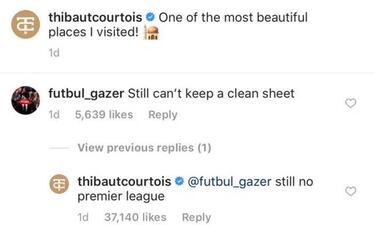 Courtois se gana de nuevo a los seguidores del Chelsea