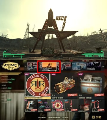 Fallout 3 remaster indicios rumores imagen vista en Fallout 76