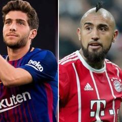 Los 5 rivales que tendrá Vidal para quedarse con el lugar de Iniesta