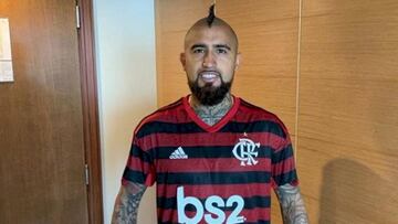 El nuevo guiño de Vidal a Flamengo por la Libertadores