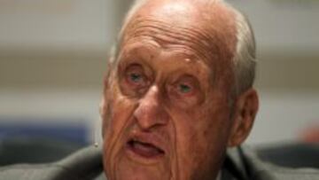 El ex presidente de la FIFA, el brasile&ntilde;o Joao Havelange