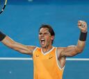 Gigante Nadal: borra a Tsitsipas y jugará su 5ª final en Australia