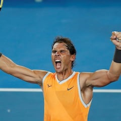 Gigante Nadal: borra a Tsitsipas y jugará su 5ª final en Australia