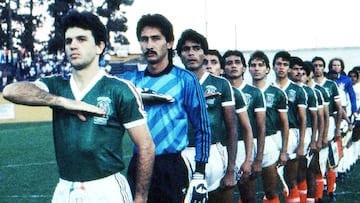 Foto de la Seleccion Mexicana en 1985
1985/MEXSPORT/David Leah