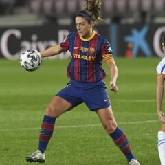 Así vivió Alexia Putellas su primer partido en el Camp Nou