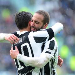 El peligro de Dybala e Higuaín y la zaga minimizada de la Juve