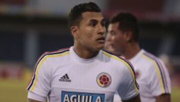 Jeison Murillo, luego del entrenamiento del sábado en el Metropolitano.