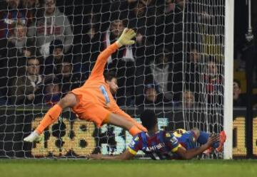 1-1. Crystal Palace-Newcastle. Fraizer Campbell anotó el gol del empate.