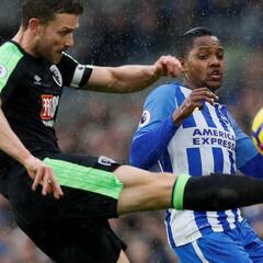 Izquierdo, figura en empate de Brighton con Bournemouth